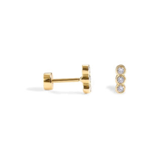 SLEEPER GEMSTONE STUDS