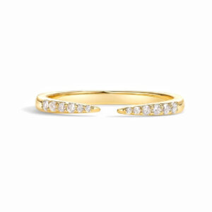 CLAW RING WHITE TOPAZ